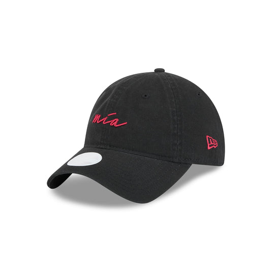 Miami Heat Women's Script 9TWENTY Adjustable Hat - New Era Cap