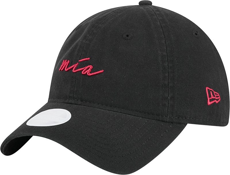 Miami Heat Women's Script 9TWENTY Adjustable Hat