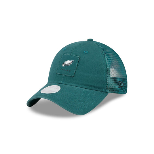Philadelphia Eagles Women's Square Stitch 9TWENTY Trucker Hat - New Era Cap