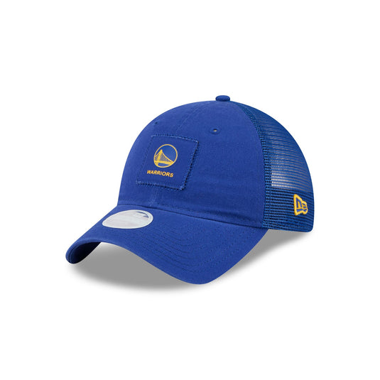 Golden State Warriors Women's Square Stitch 9TWENTY Trucker Hat - New Era Cap