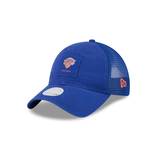 New York Knicks Women's Square Stitch 9TWENTY Trucker Hat - New Era Cap