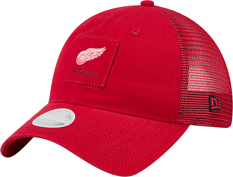 Detroit Red Wings Women's Square Stitch 9TWENTY Trucker Hat