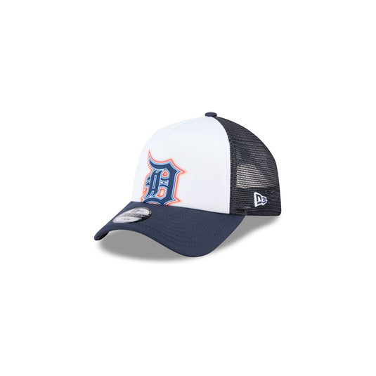 Detroit Tigers Kids Painted 9FORTY A-Frame Trucker Hat - New Era Cap
