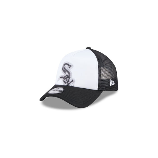 Chicago White Sox Kids Painted 9FORTY A-Frame Trucker Hat - New Era Cap