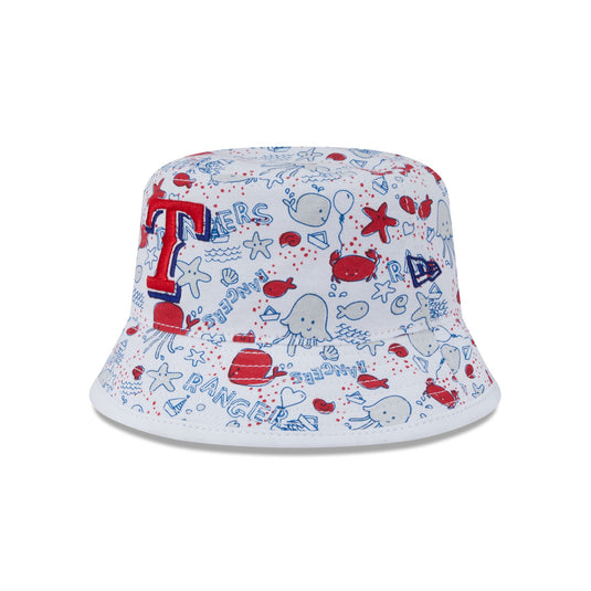 Texas Rangers Kids Ocean Bucket Hat - New Era Cap