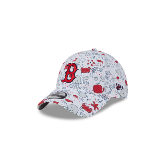 Boston Red Sox Kids Ocean 9TWENTY Adjustable Hat - New Era Cap