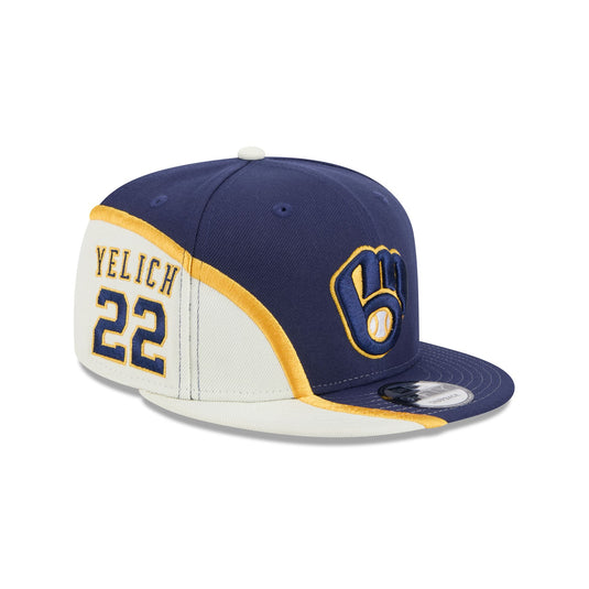 Milwaukee Brewers Christian Yelich 9FIFTY Snapback Hat - New Era Cap