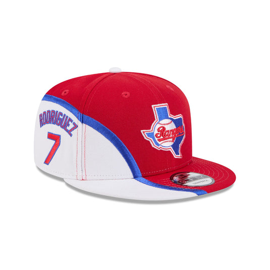 Texas Rangers Iván "Pudge" Rodríguez 9FIFTY Snapback Hat - New Era Cap