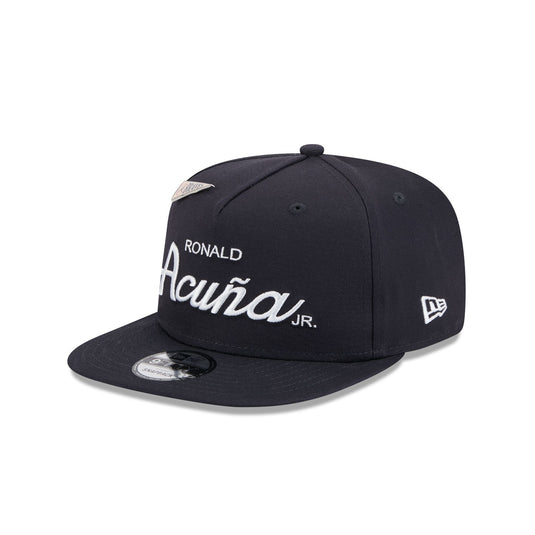 Atlanta Braves Ronald Acuña Jr. 9FIFTY A-Frame Snapback Hat - New Era Cap
