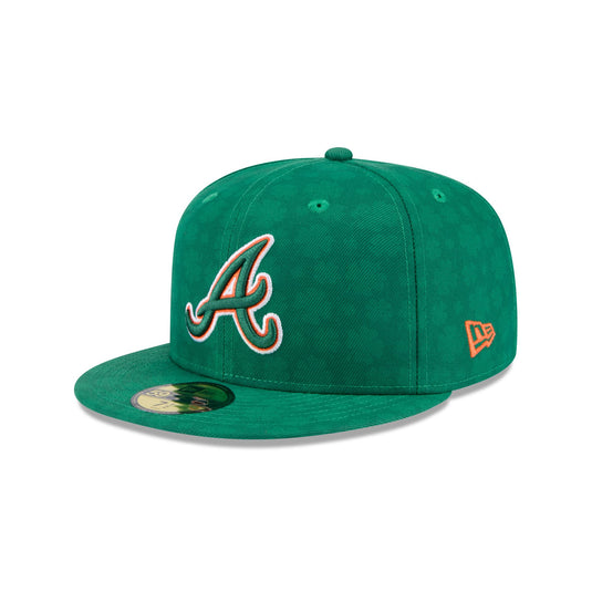 Atlanta Braves St. Patrick's Day 2025 59FIFTY Fitted Hat - New Era Cap