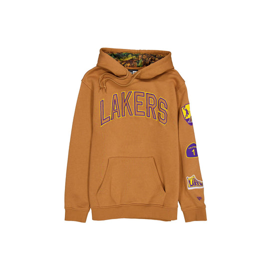 Los Angeles Lakers 2025 All-Star Game Victory Grove Light Bronze Hoodie - New Era Cap