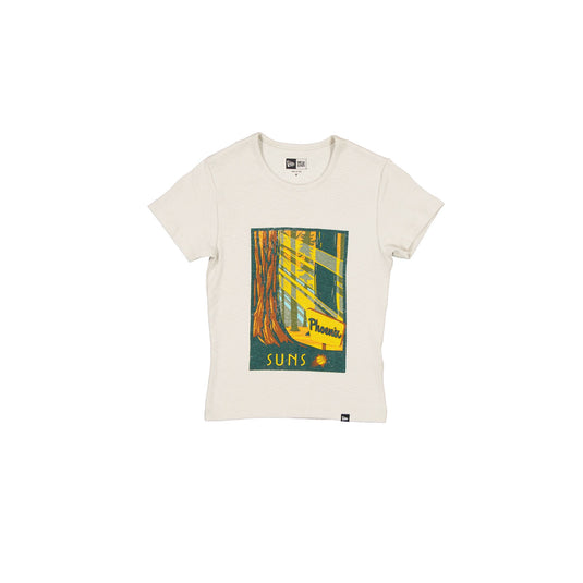 Phoenix Suns 2025 All-Star Game Victory Grove Women's Stone T-Shirt - New Era Cap