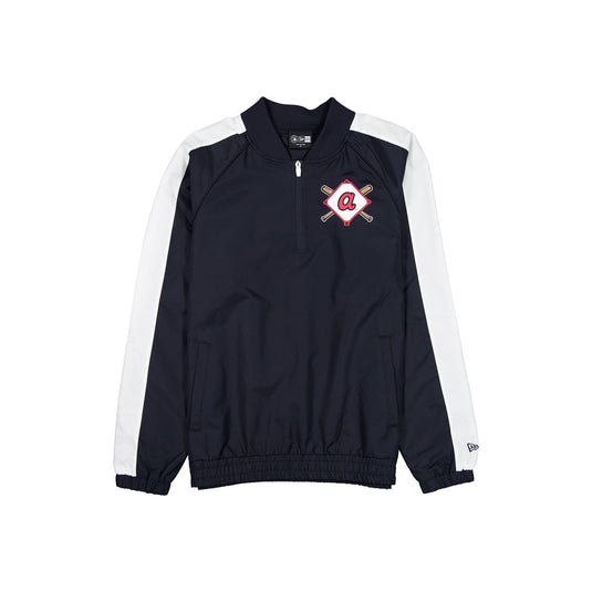 Atlanta Braves 2025 Batting Practice Windbreaker - New Era Cap
