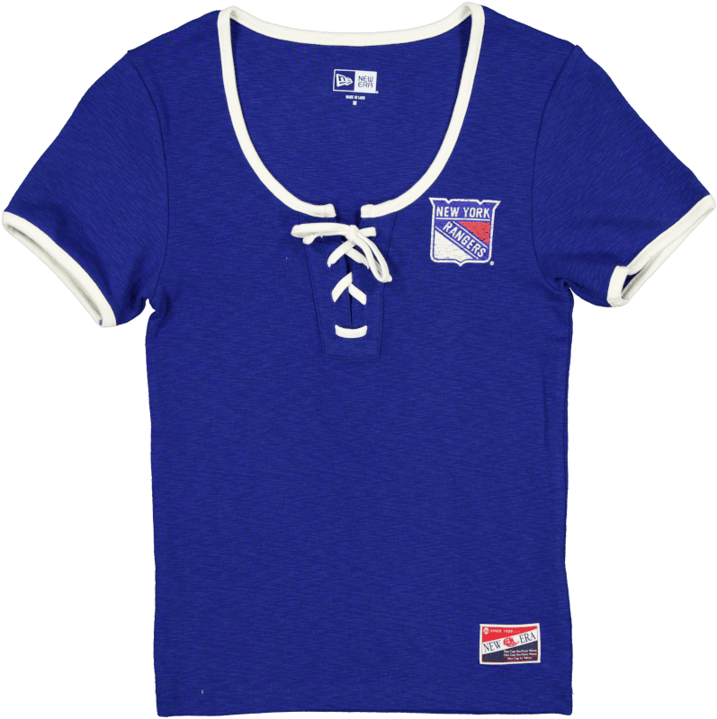 New York Rangers Throwback Tie Women's T-Shirt