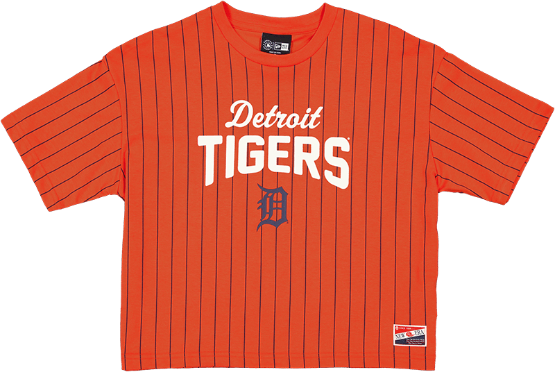 Detroit Tigers Throwback Pinstripe Women's T-Shirt