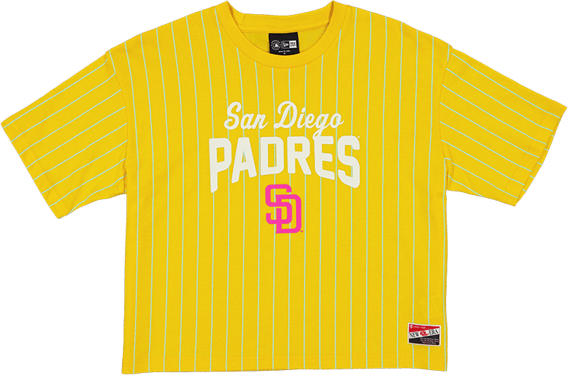 San Diego Padres Throwback Pinstripe Women's T-Shirt