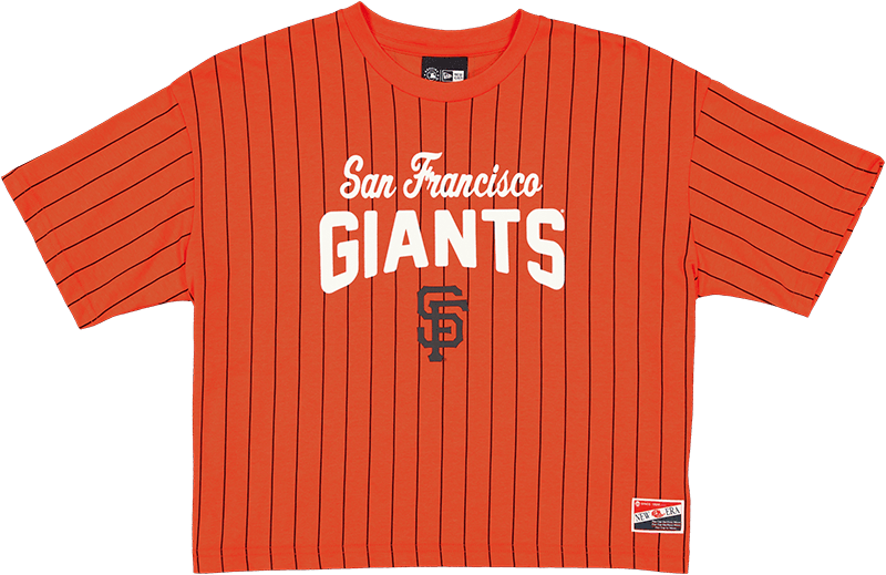 San Francisco Giants Throwback Pinstripe Women's T-Shirt