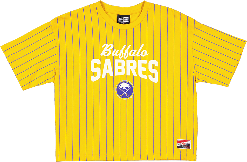 Buffalo Sabres Throwback Pinstripe Women's T-Shirt