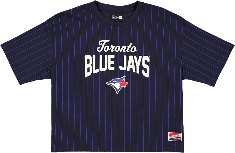 Toronto Blue Jays Throwback Pinstripe Women's T-Shirt