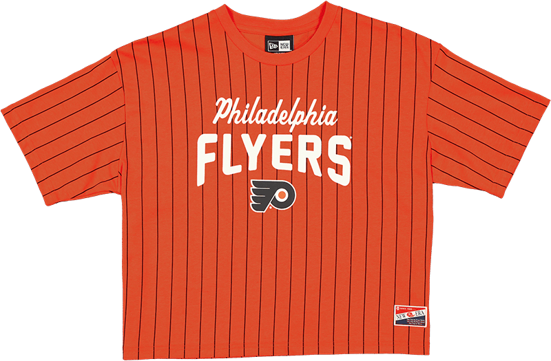 Philadelphia Flyers Throwback Pinstripe Women's T-Shirt