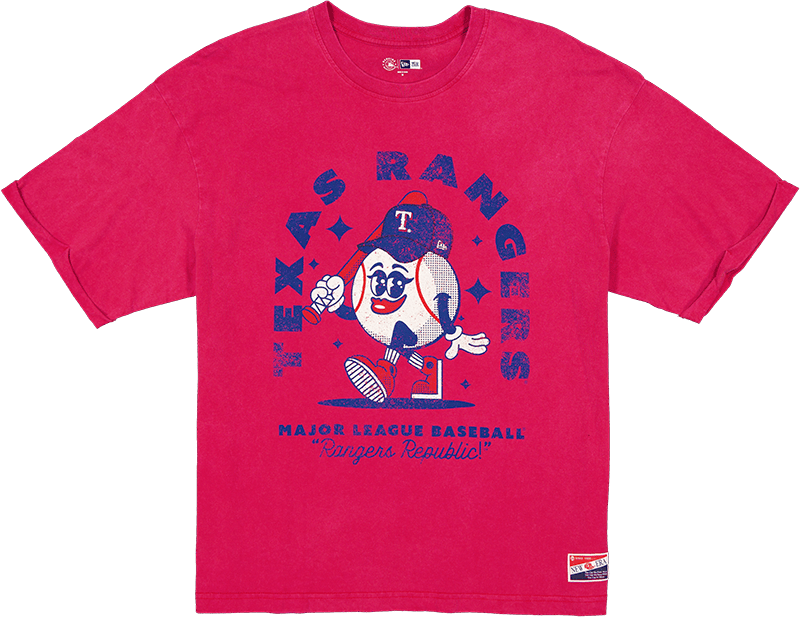 Texas Rangers Throwback Character Women's T-Shirt