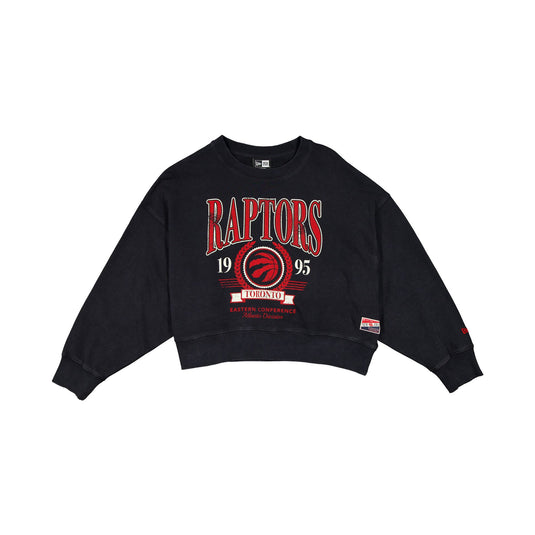 Toronto Raptors Throwback Women's Crewneck - New Era Cap