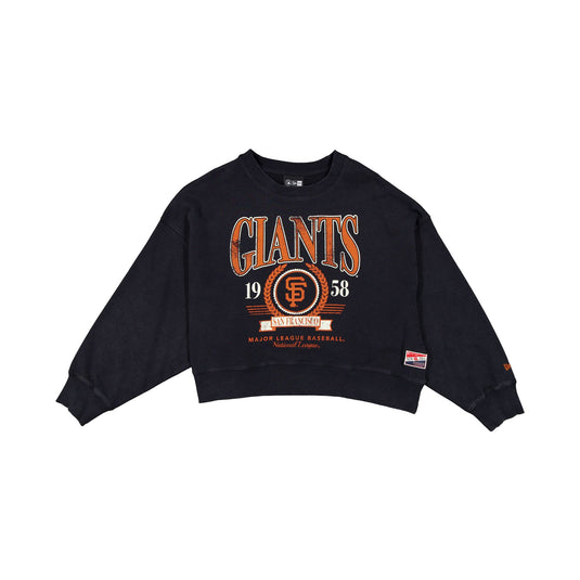 San Francisco Giants Throwback Women's Crewneck - New Era Cap