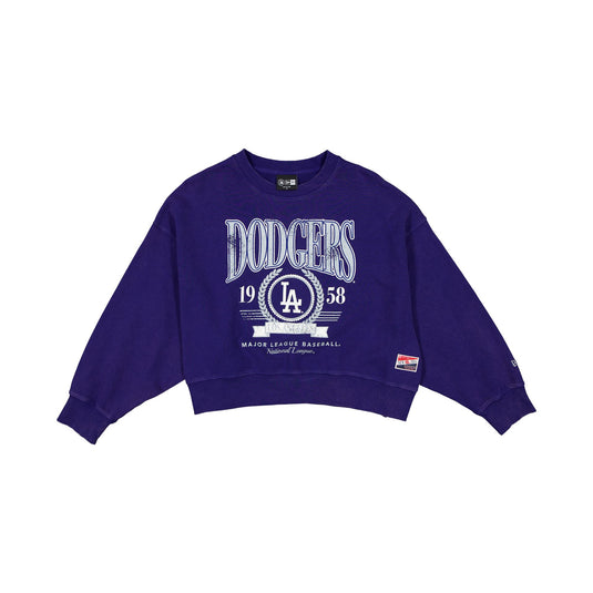 Los Angeles Dodgers Throwback Women's Crewneck - New Era Cap