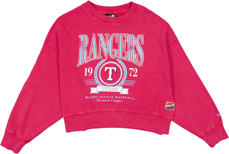 Texas Rangers Throwback Women's Crewneck