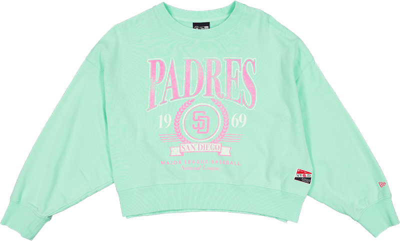San Diego Padres Throwback Women's Crewneck