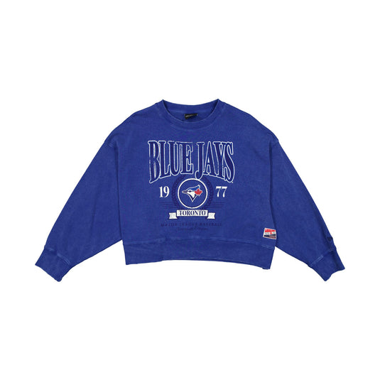 Toronto Blue Jays Throwback Women's Crewneck - New Era Cap