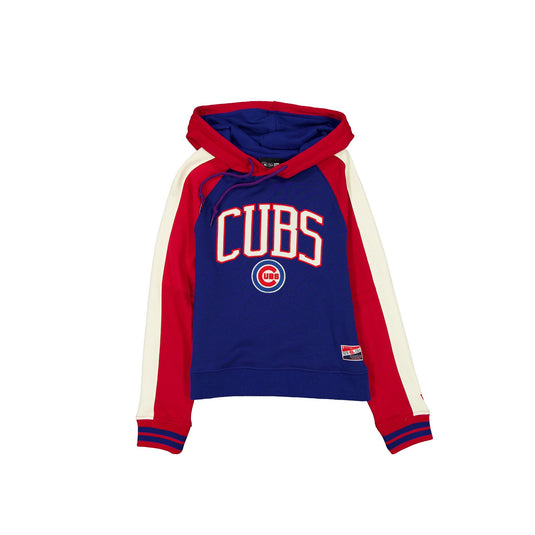 Chicago Cubs Throwback Women's Hoodie - New Era Cap