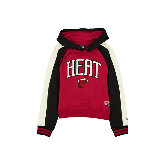 Miami Heat Throwback Women's Hoodie - New Era Cap