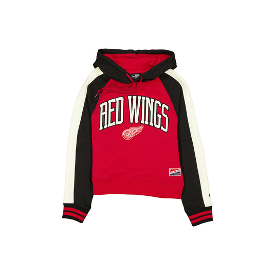 Detroit Red Wings Throwback Women's Hoodie - New Era Cap