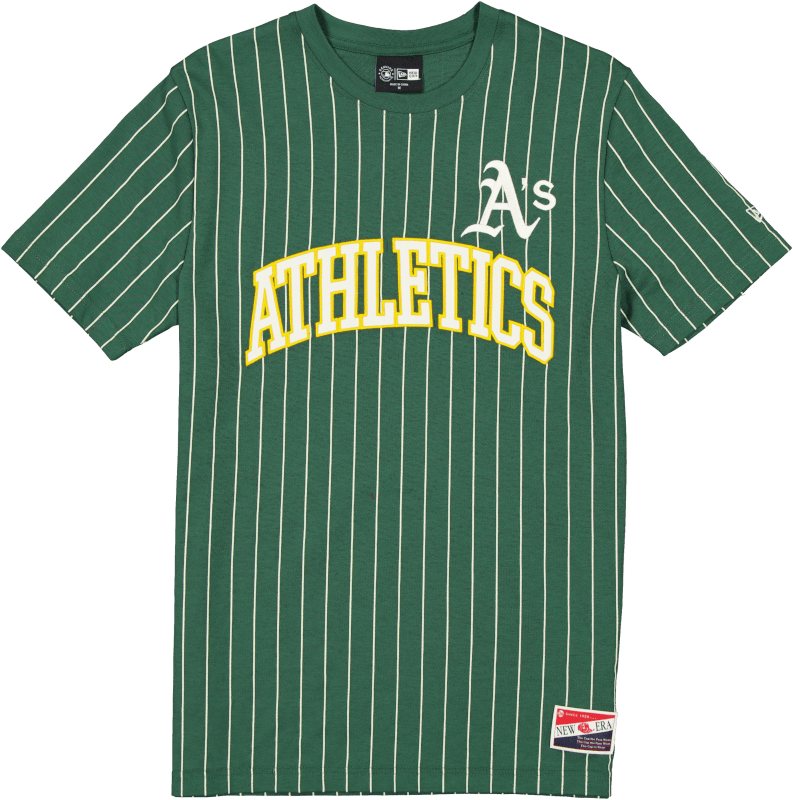 Athletics Throwback Pinstripe Wordmark T-Shirt