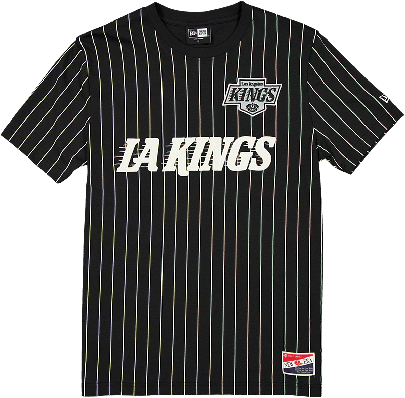 Los Angeles Kings Throwback Pinstripe Wordmark T-Shirt