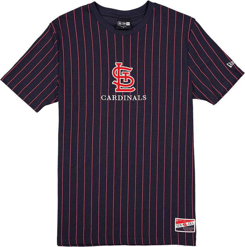 St. Louis Cardinals Throwback Pinstripe T-Shirt