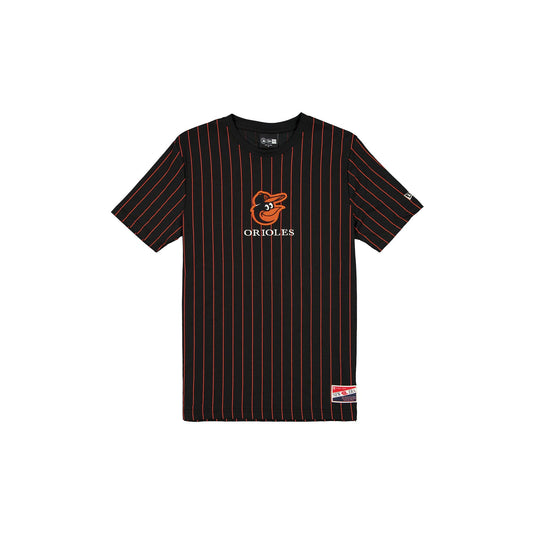 Baltimore Orioles Throwback Pinstripe T-Shirt - New Era Cap