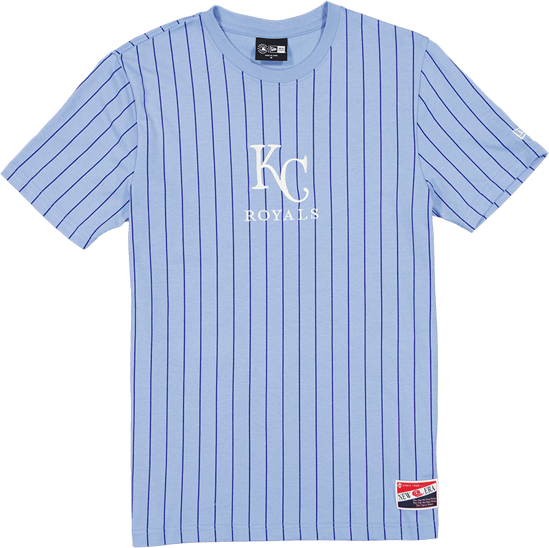 Kansas City Royals Throwback Pinstripe T-Shirt