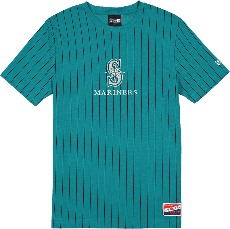 Seattle Mariners Throwback Pinstripe T-Shirt