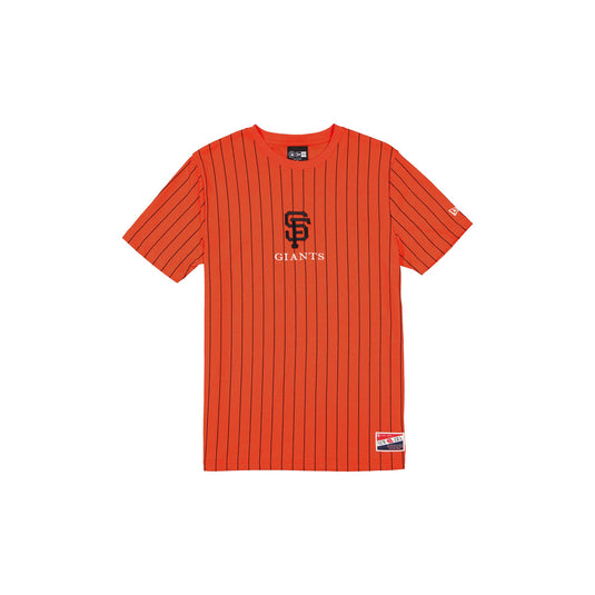 San Francisco Giants Throwback Pinstripe T-Shirt - New Era Cap