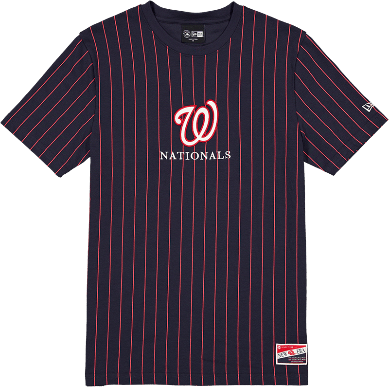 Washington Nationals Throwback Pinstripe T-Shirt