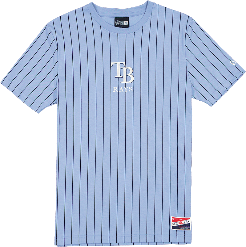 Tampa Bay Rays Throwback Pinstripe T-Shirt