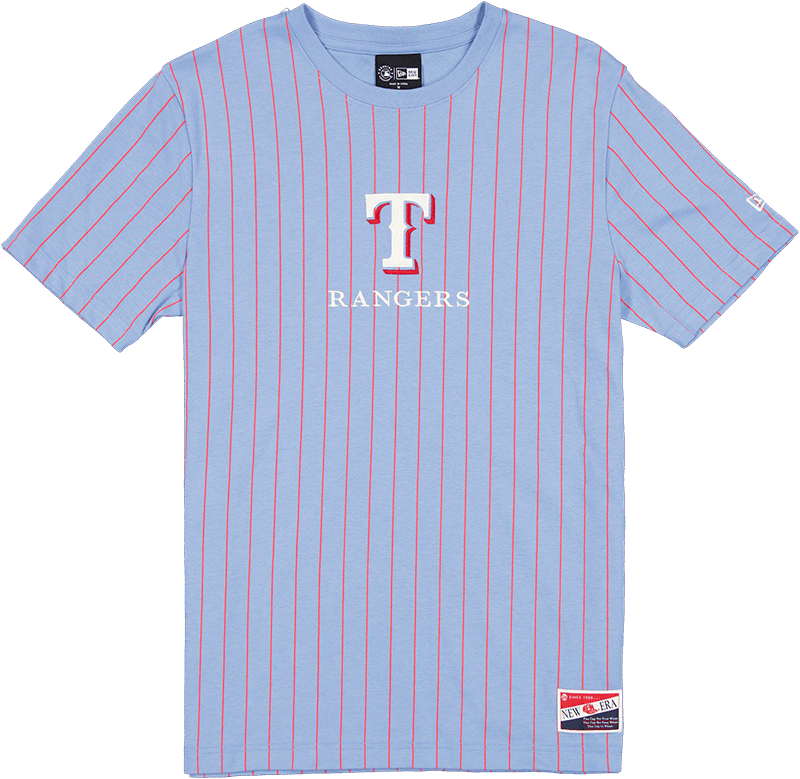 Texas Rangers Throwback Pinstripe T-Shirt