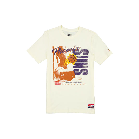 Phoenix Suns Throwback White T-Shirt - New Era Cap
