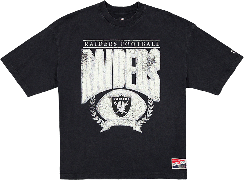 Las Vegas Raiders Throwback Boxy T-Shirt