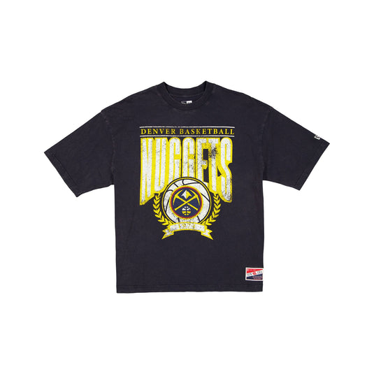 Denver Nuggets Throwback Boxy T-Shirt - New Era Cap
