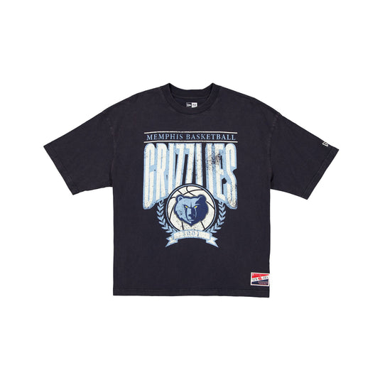 Memphis Grizzlies Throwback Boxy T-Shirt - New Era Cap