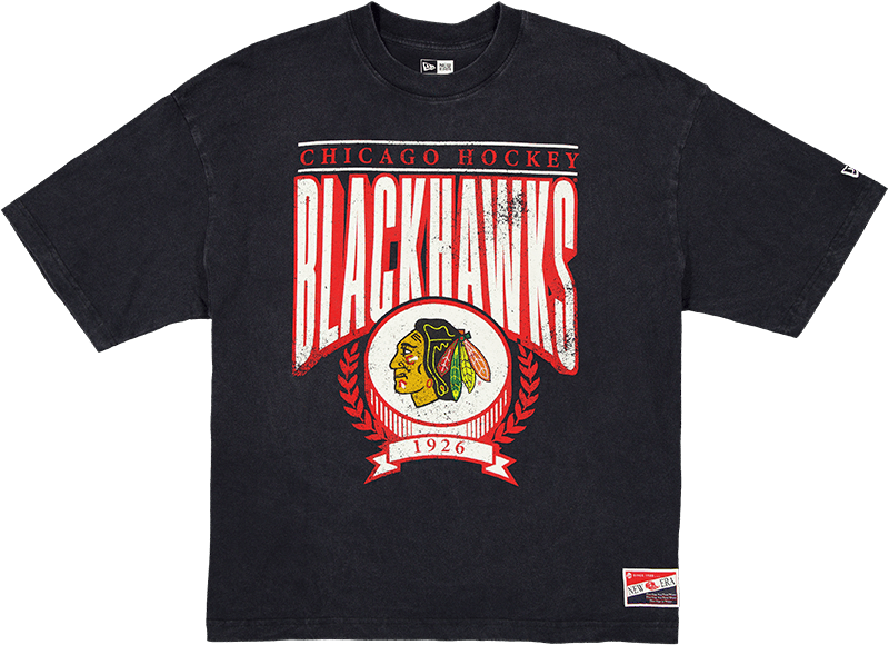Chicago Blackhawks Throwback Boxy T-Shirt