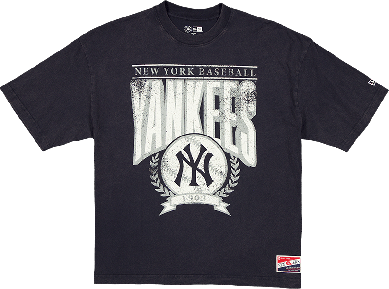 New York Yankees Throwback Boxy T-Shirt